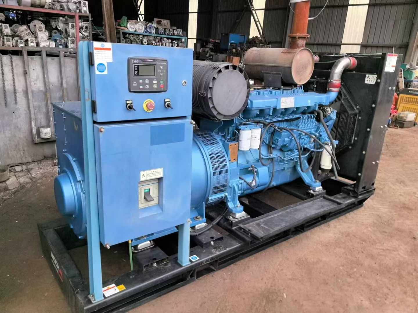 和舍镇500kW 柴油发电机组可带动设备功率的计算公式是什么？